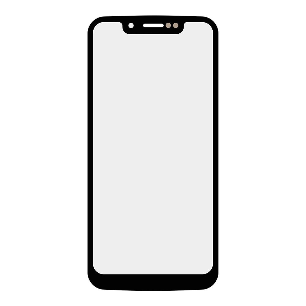 Стекло для переклейки Motorola Moto G7 Play (черный)