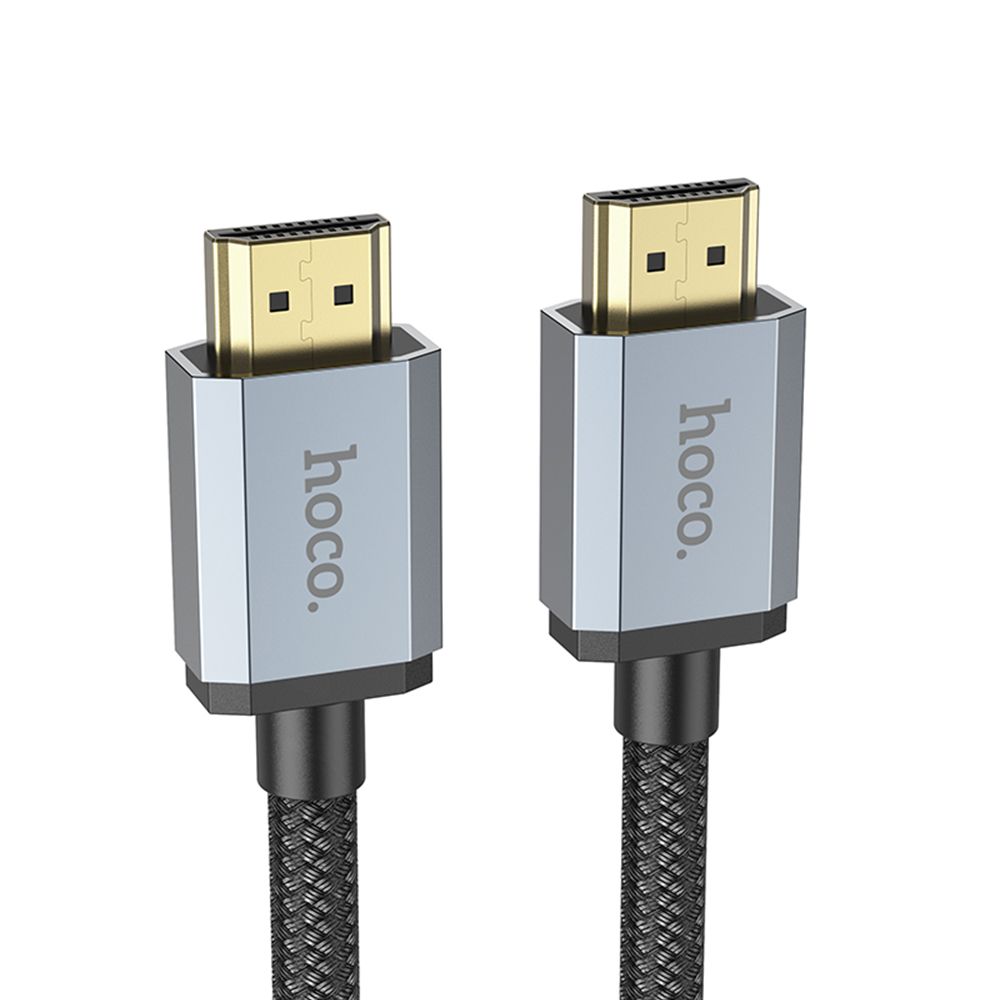 HDMI кабель HOCO US03 2.0м, 8K video, нейлон (черный)