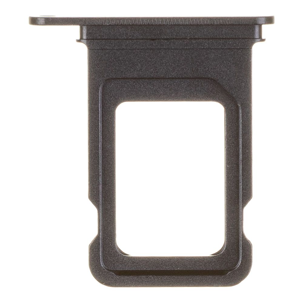 Держатель SIM-карты (сим лоток) iPhone 15/15 Plus (черный)