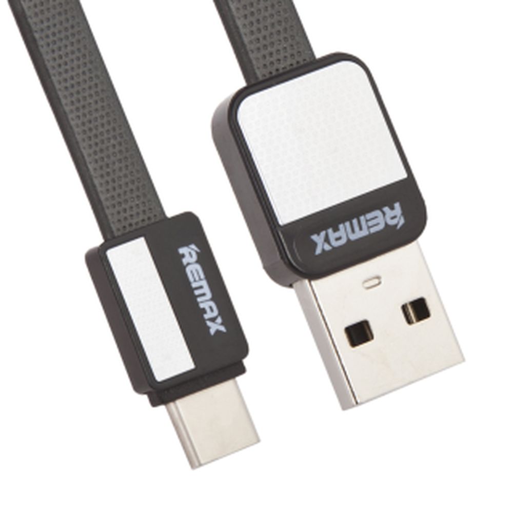 USB кабель REMAX RC-044a Platinum Type-C, 1м, TPE (черный)