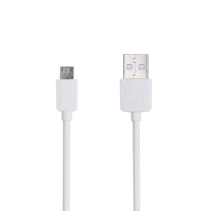 USB кабель "РЕМАКС" RC-06m Light MicroUSB, 1м, TPE (белый)