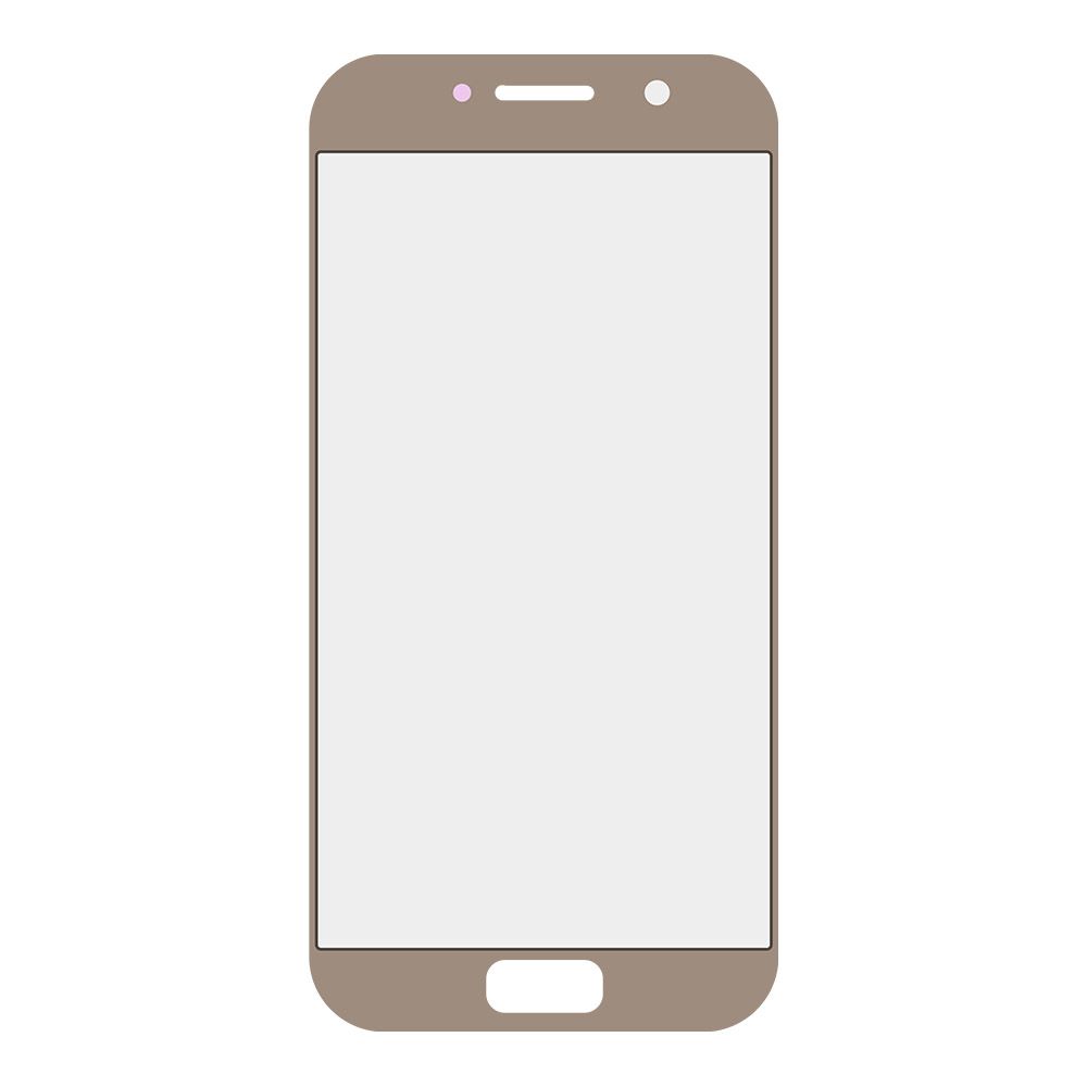 Стекло для переклейки Samsung SM-A520 A5 2017 (цвет золото)