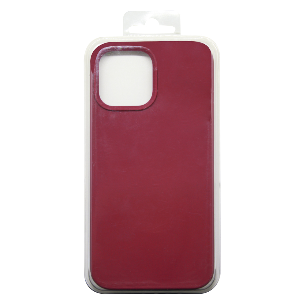 Силиконовый чехол для iPhone 13 Pro Max "Silicone Case" (фиолетово-пурпурный)