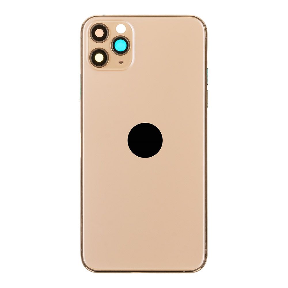 Корпус для Apple iPhone 11 Pro Max (золотой) 1:1 OR