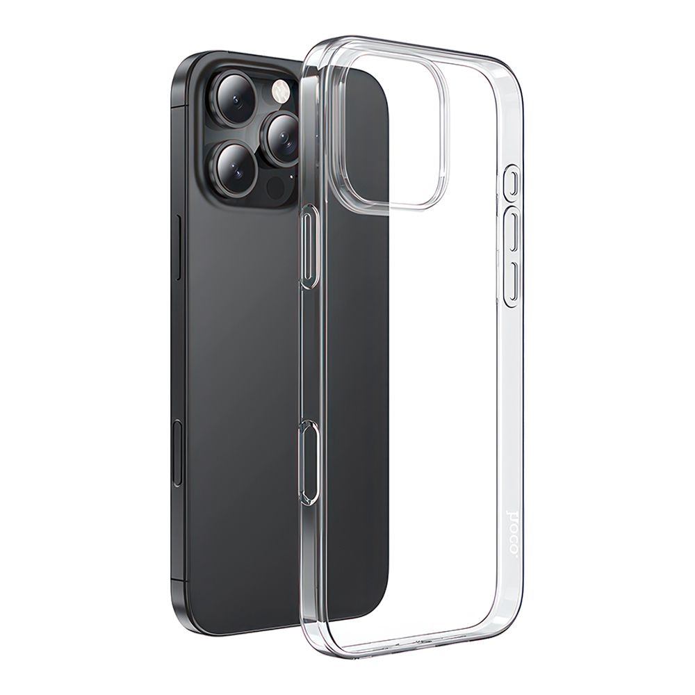 Чехол HOCO Light для Apple iPhone 16 Pro, TPU (прозрачный)