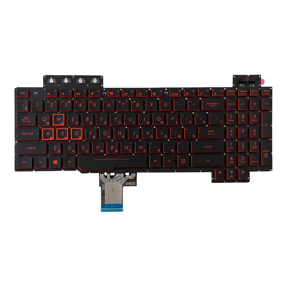 Клавиатура для Asus FX505 с подсветкой черный