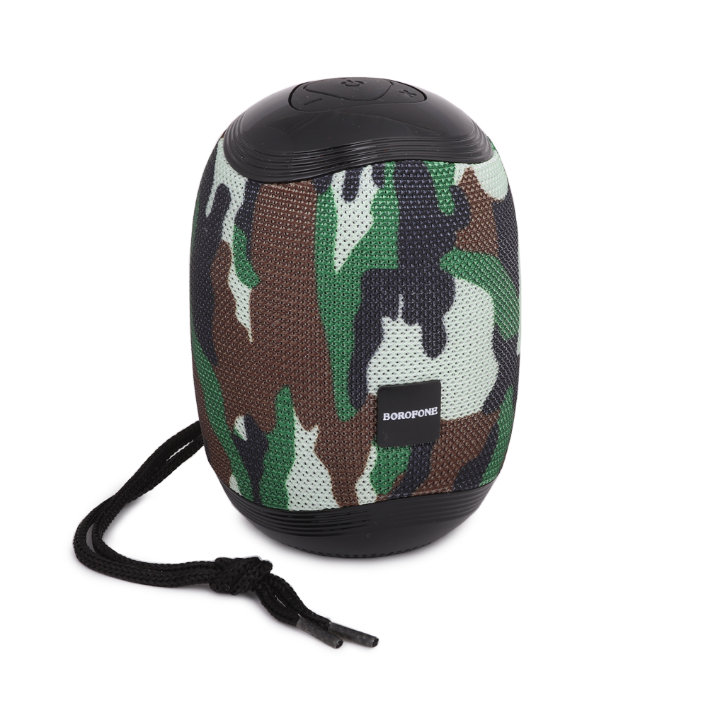 Bluetooth колонка BOROFONE BR6 Miraculous Sports BT 5.0, 5W, AUX/microSD/USB/FM (камуфляж)