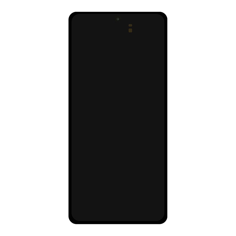 LCD дисплей для Samsung Galaxy S21 Plus SM-G996 GH82-27268A в рамке (черный) 100% OR SP