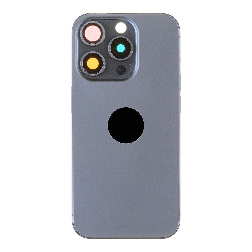 Корпус для Apple iPhone 15 Pro (синий) 1:1 OR