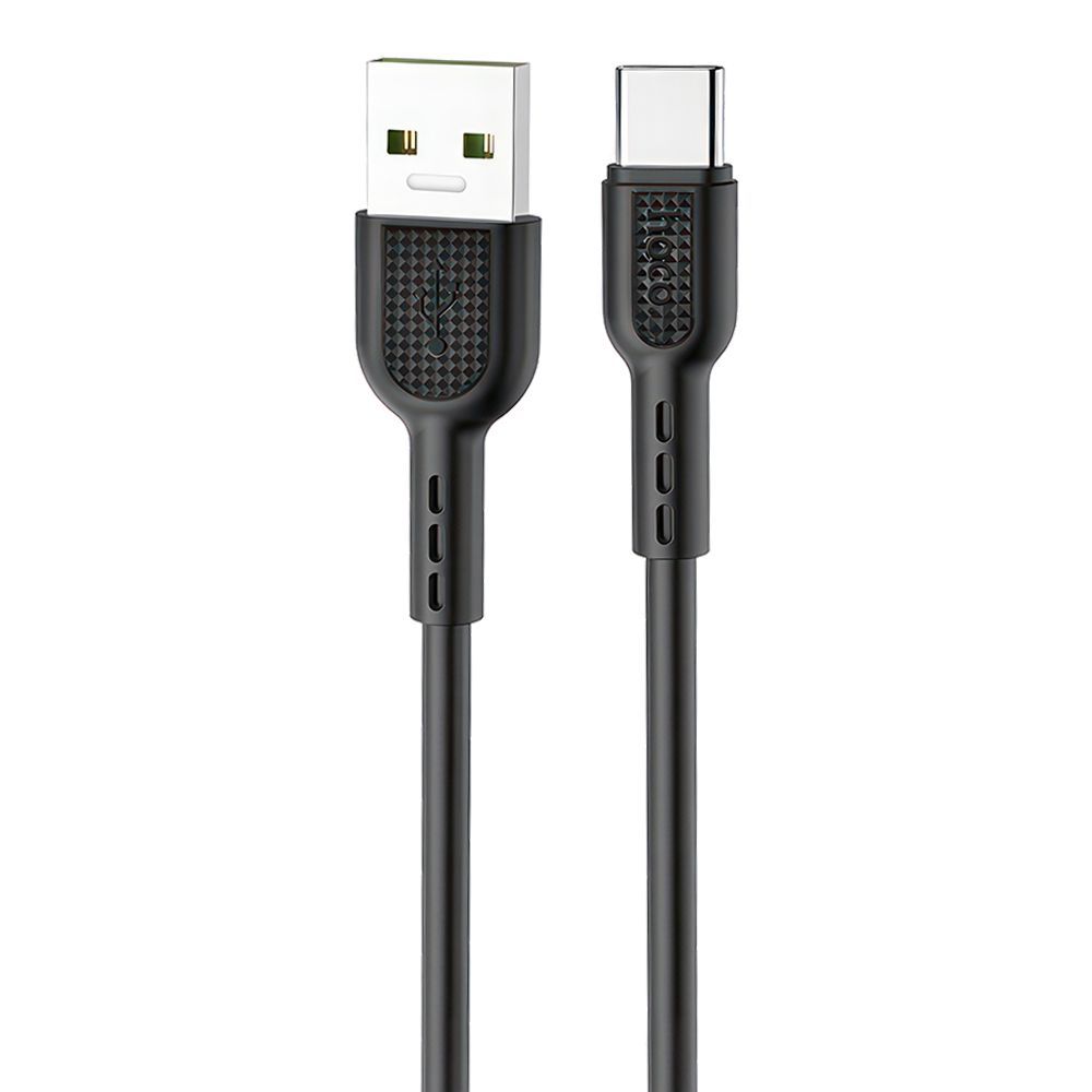 USB кабель HOCO X33 Surge Type-C, 5А, 1м, PVC (черный)