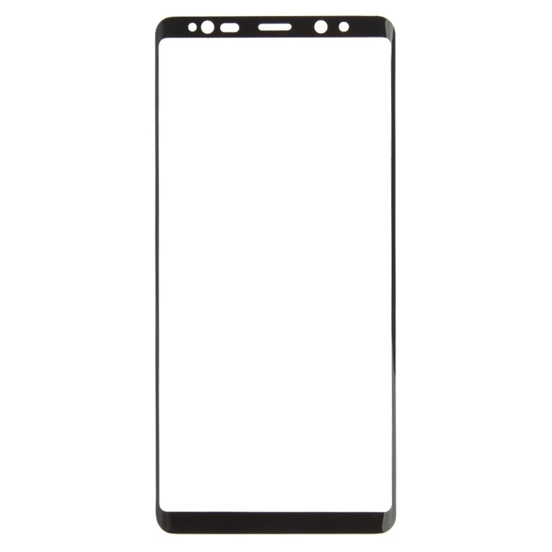 Защитное стекло Tempered Glass 3D для Samsung Galaxy Note8 (черное)