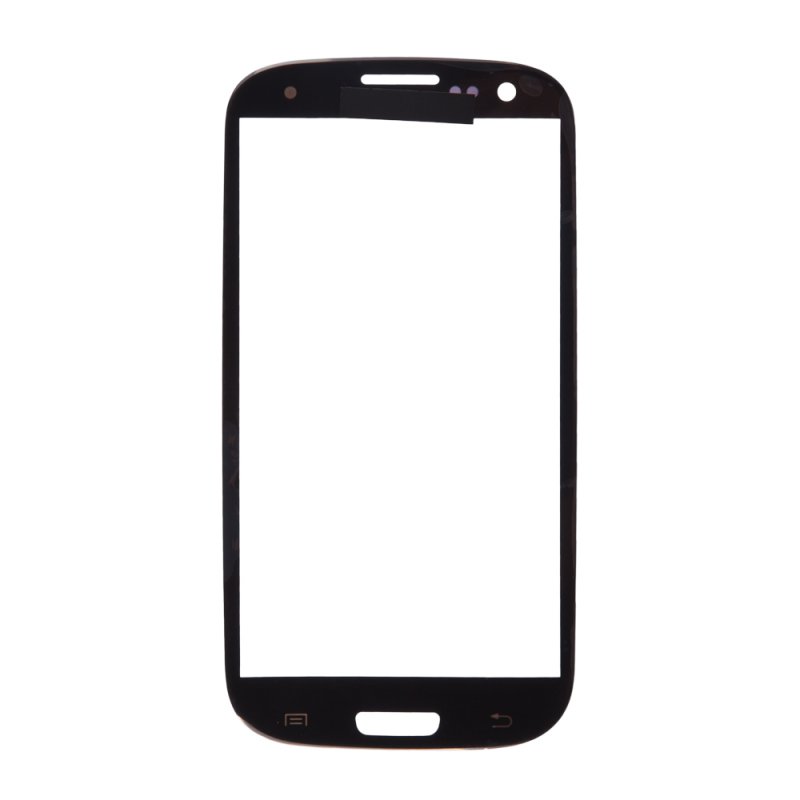 Стекло для переклейки Samsung i9300 (черный)