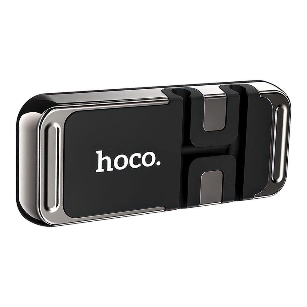 Держатель в авто HOCO CA77 Carry магнитный, на панель (черный/серый)