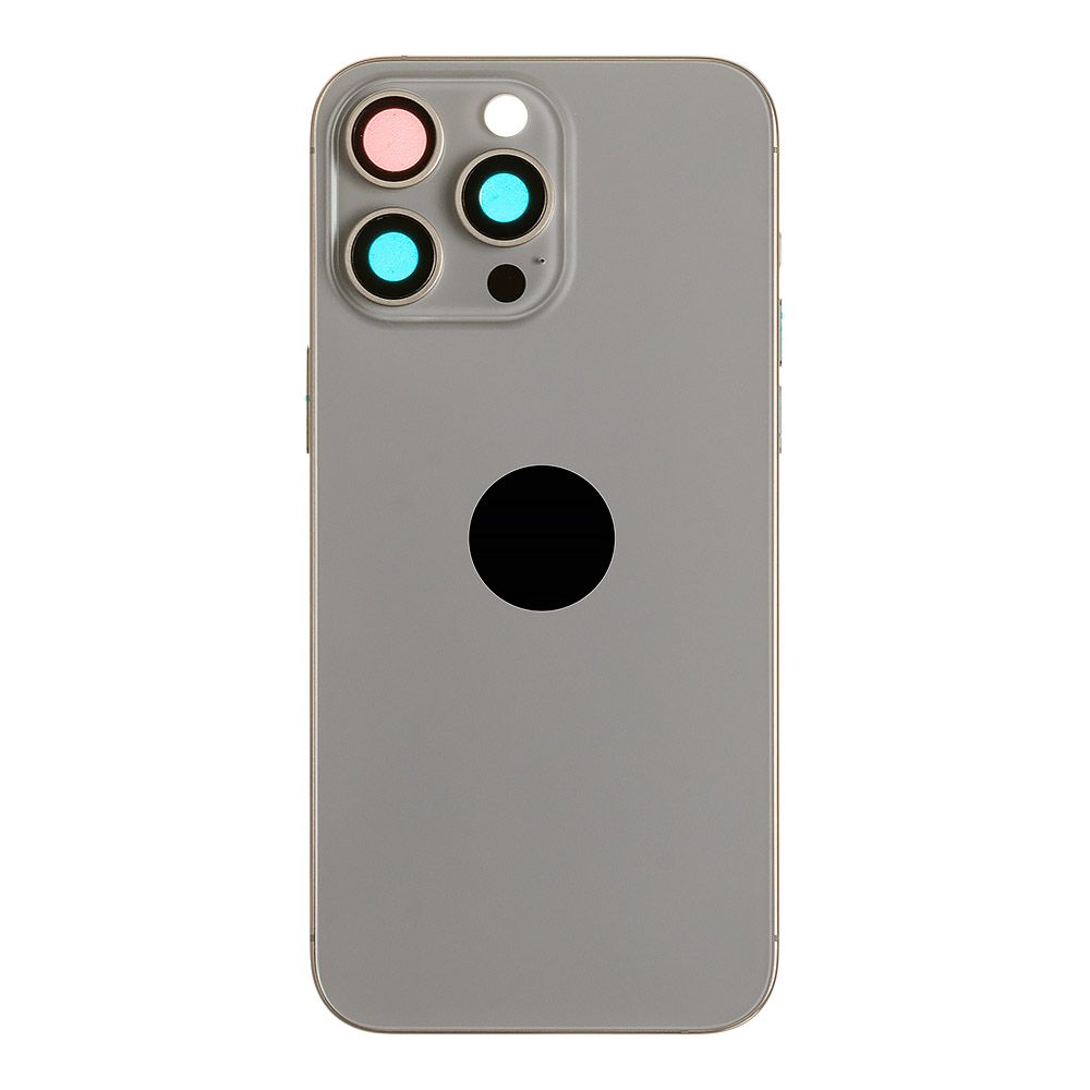 Корпус для Apple iPhone 15 Pro MAX (серебристый) 1:1 OR