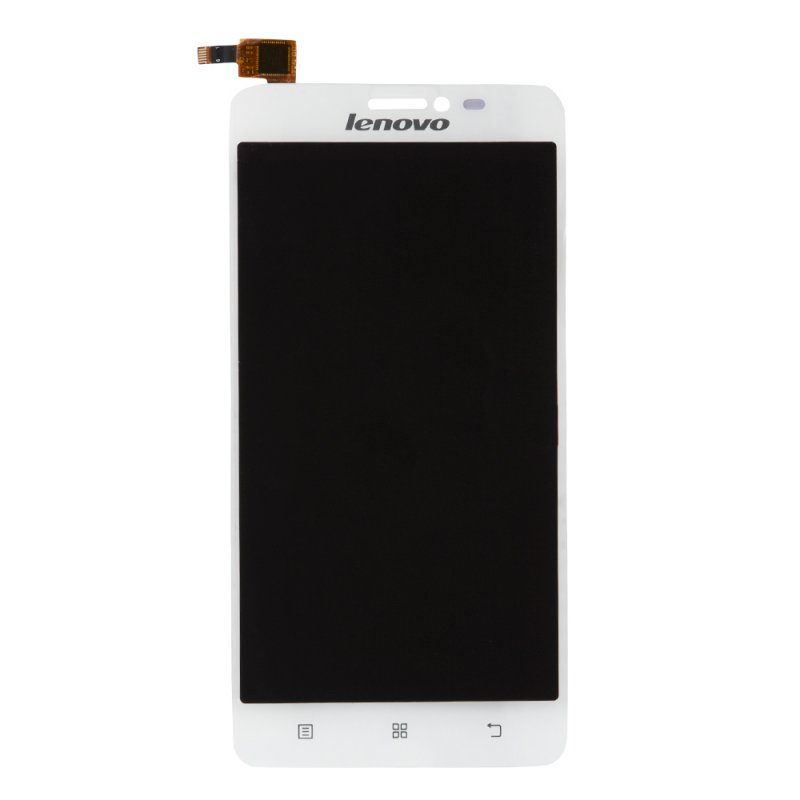 LCD дисплей для Lenovo S850 в сборе с тачскрином (белый)