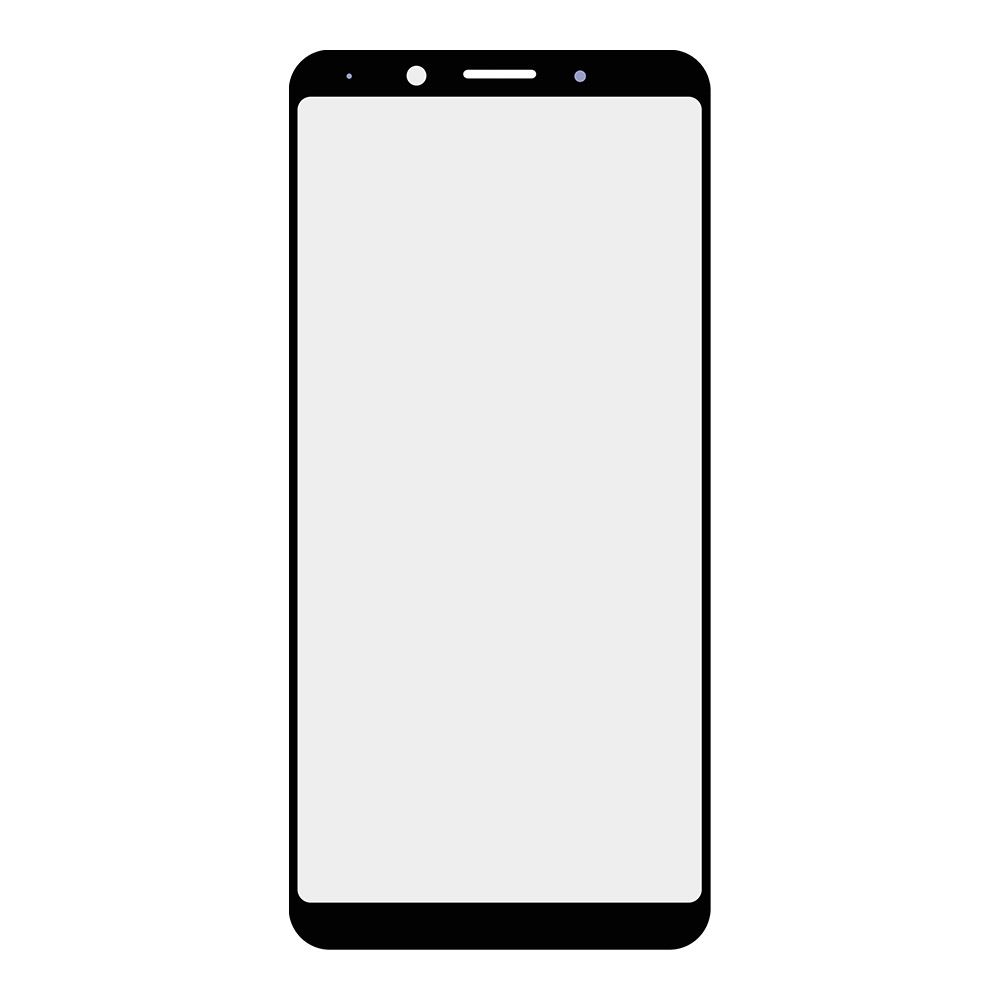 Стекло для переклейки Oppo F5 (черный)