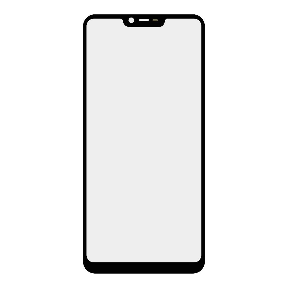 Стекло + OCA плёнка для переклейки Oppo A5 (черный)