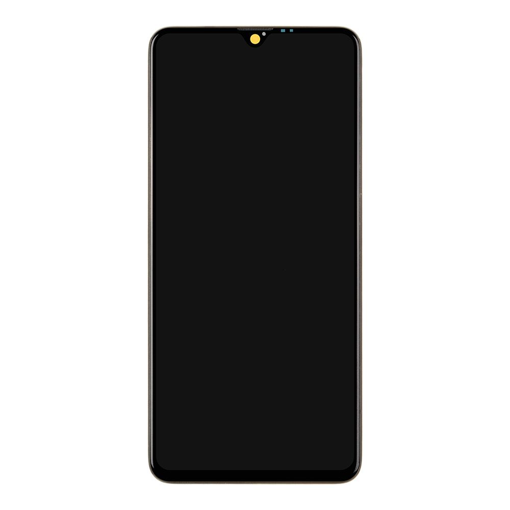 LCD дисплей для Samsung Galaxy A20s SM-A207F/DS в рамке (черный) 100% OR