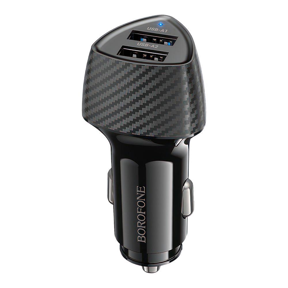 АЗУ BOROFONE BZ31A Solid 2xUSB, 3.4А (черный)