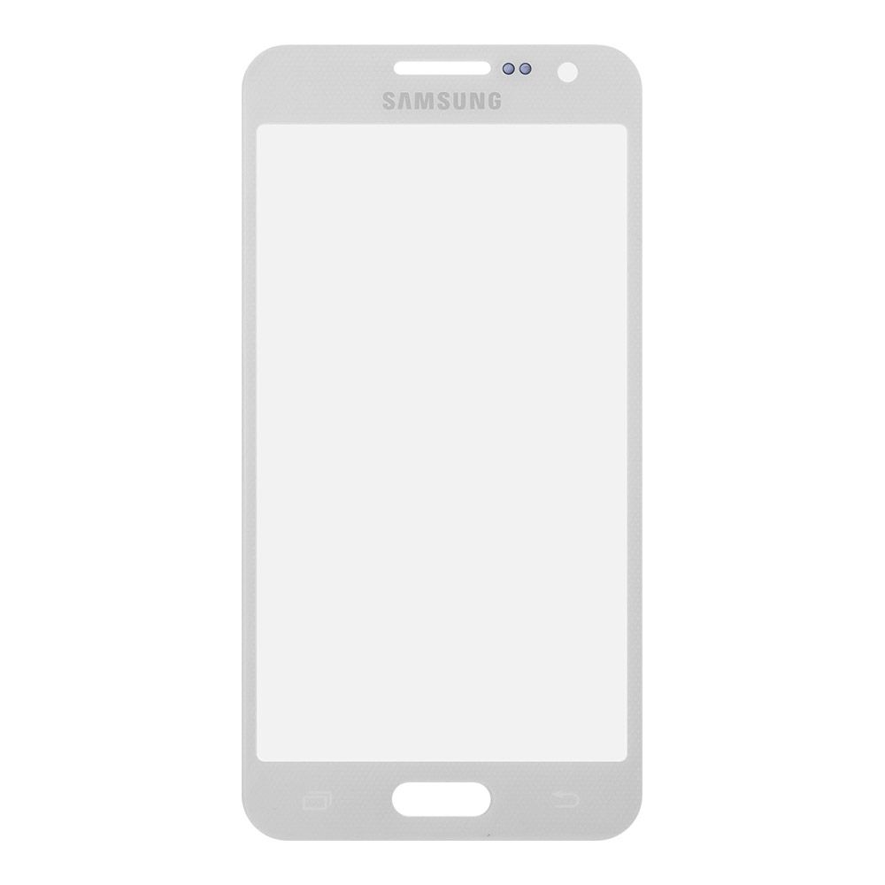 Стекло для переклейки Samsung SM-A300 A3 (цвет белый)