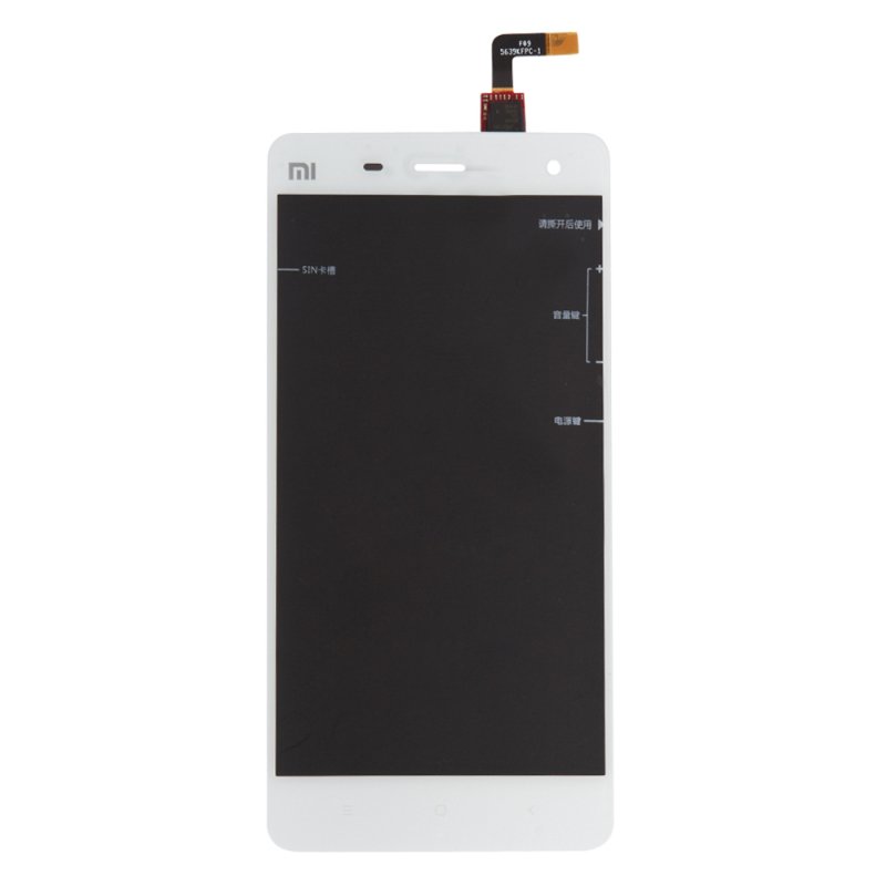 LCD дисплей для Xiaomi Mi 4 с тачскрином (белый)