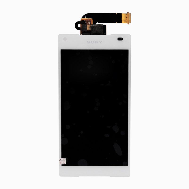 LCD дисплей для Sony Xperia Z5 Compact (E5823) (с тачскрином, без рамки) белый