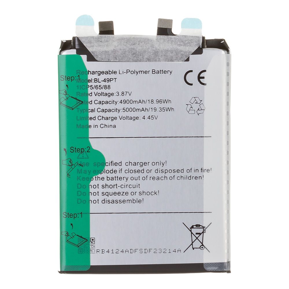 Аккумулятор (АКБ) Tecno Pova Pro 5G (BL-49PT) 100% Filling Capacity