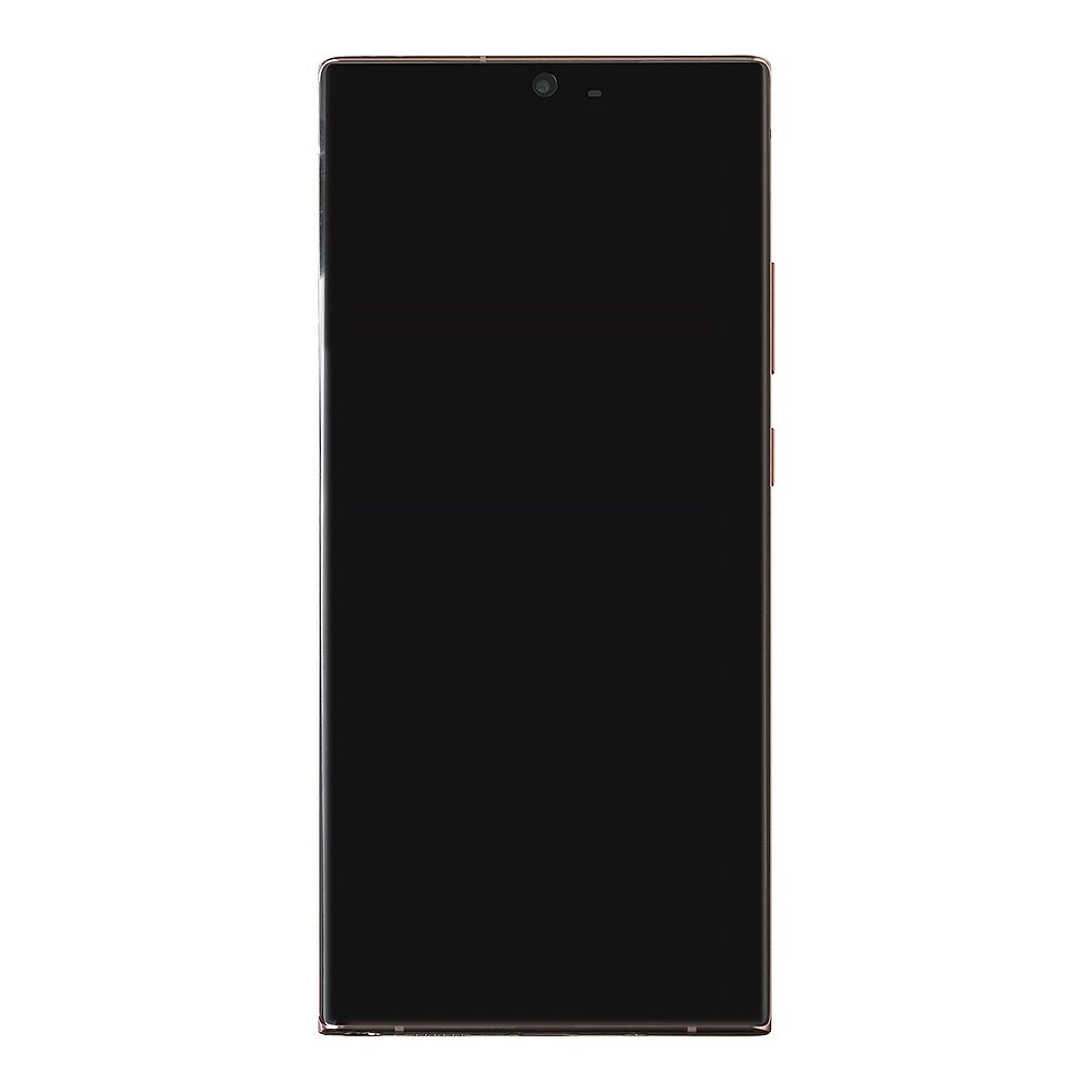 LCD дисплей для Samsung Galaxy Note 20 Ultra SM-N985 GH82-23511D в рамке (бронзовый) 100% OR SP