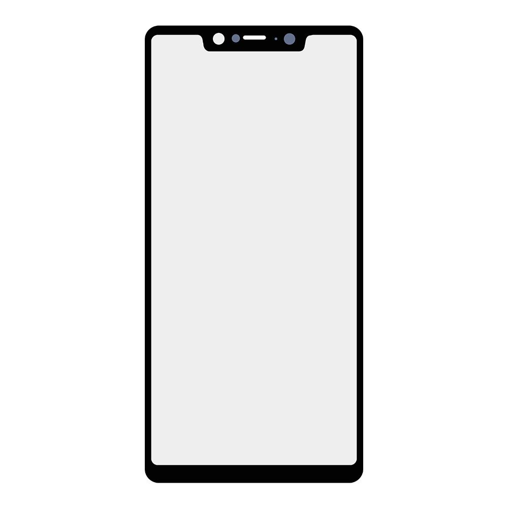 Стекло + OCA пленка для переклейки Xiaomi Mi 8 SE (черный)