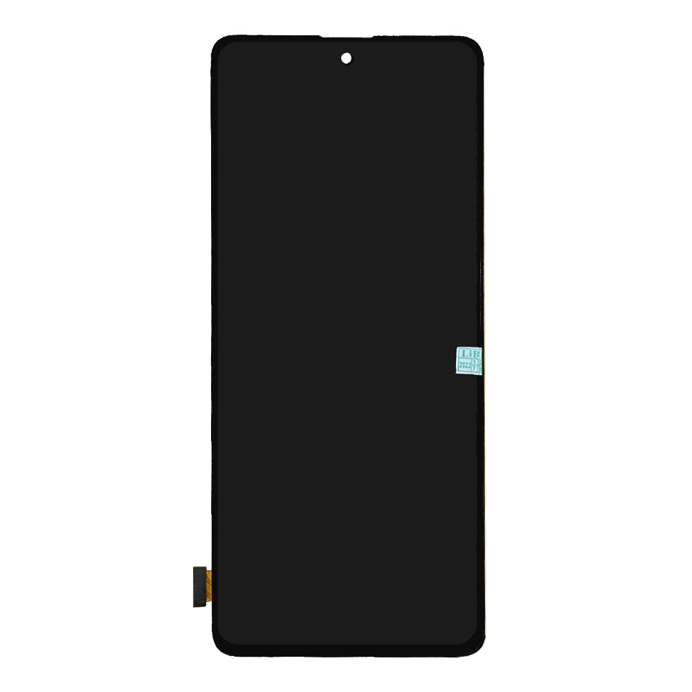LCD дисплей для Samsung Galaxy A71 SM-A715 в сборе с тачскрином OLED small size (черный)