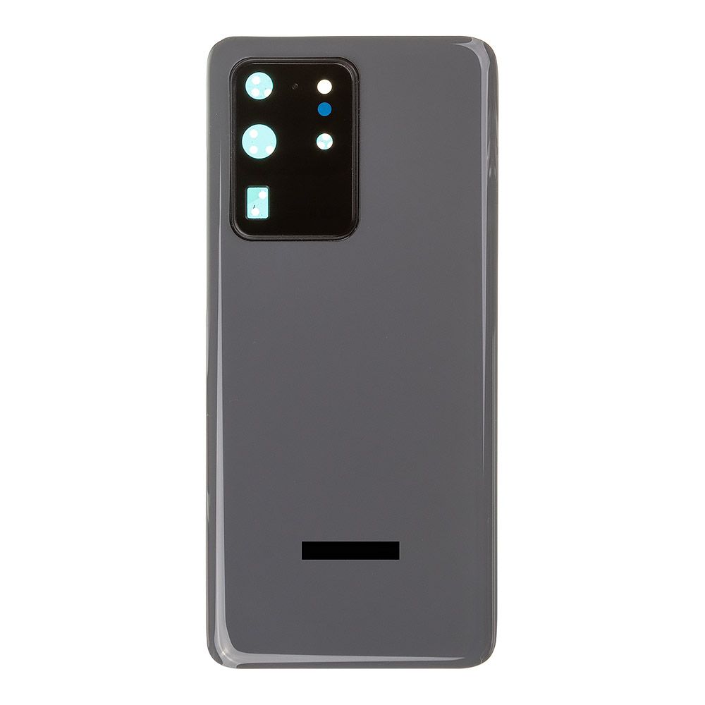Задняя крышка для Samsung Galaxy S20 Ultra SM-G988 (серый), премиум