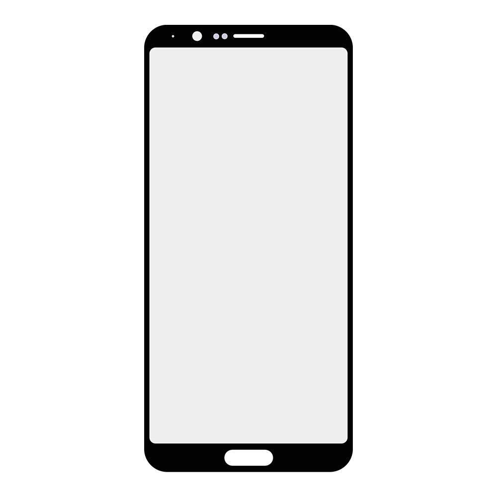 Стекло для переклейки Huawei Honor View 10 (V10) (черный)