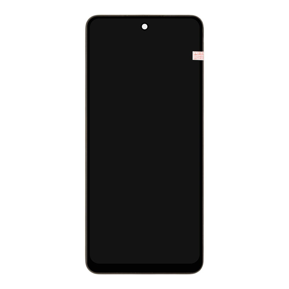 LCD дисплей для Realme C75 4G (RMX3941) с тачскрином в рамке (черный) OR LCD