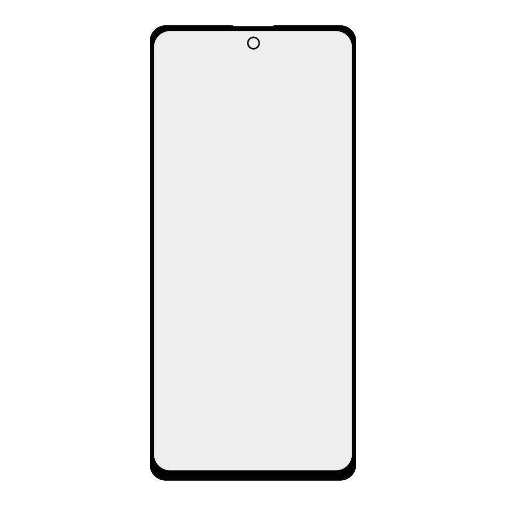 Стекло + OCA плёнка для переклейки Samsung (A515F/M317F) Galaxy A51 / M31s (черный)