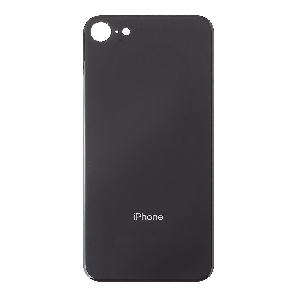 Задняя крышка для iPhone 8 (черный) категория А