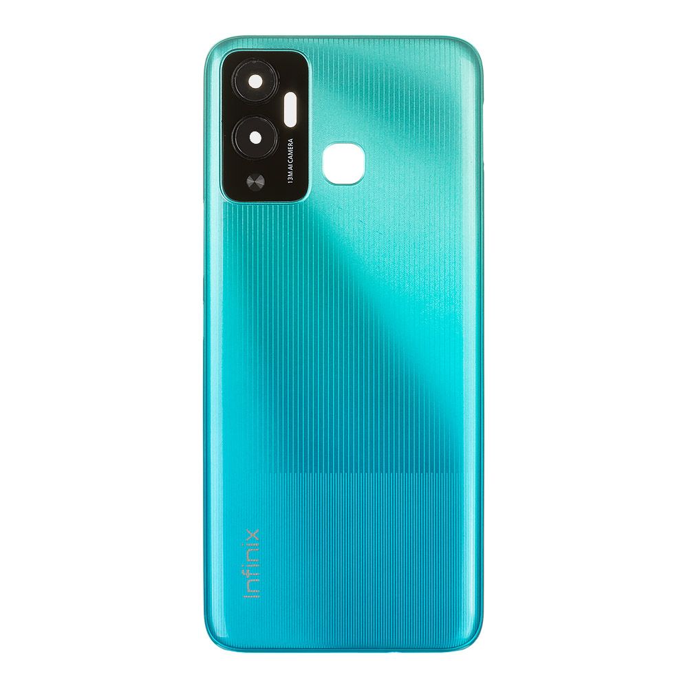 Задняя крышка для Infinix Hot 12 Play NFC (X6816D) (зеленый)