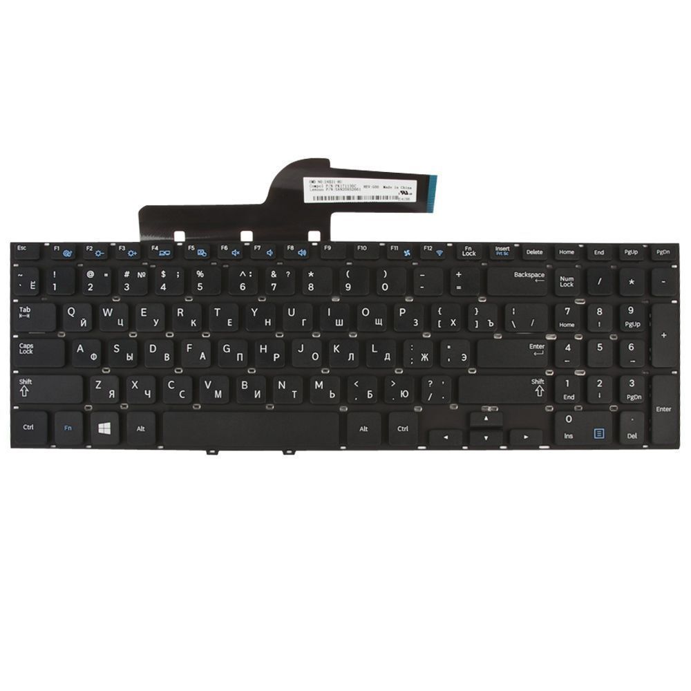Клавиатура для Samsung 355V5C 350V5C NP355V5C NP355V5C-A01 черная
