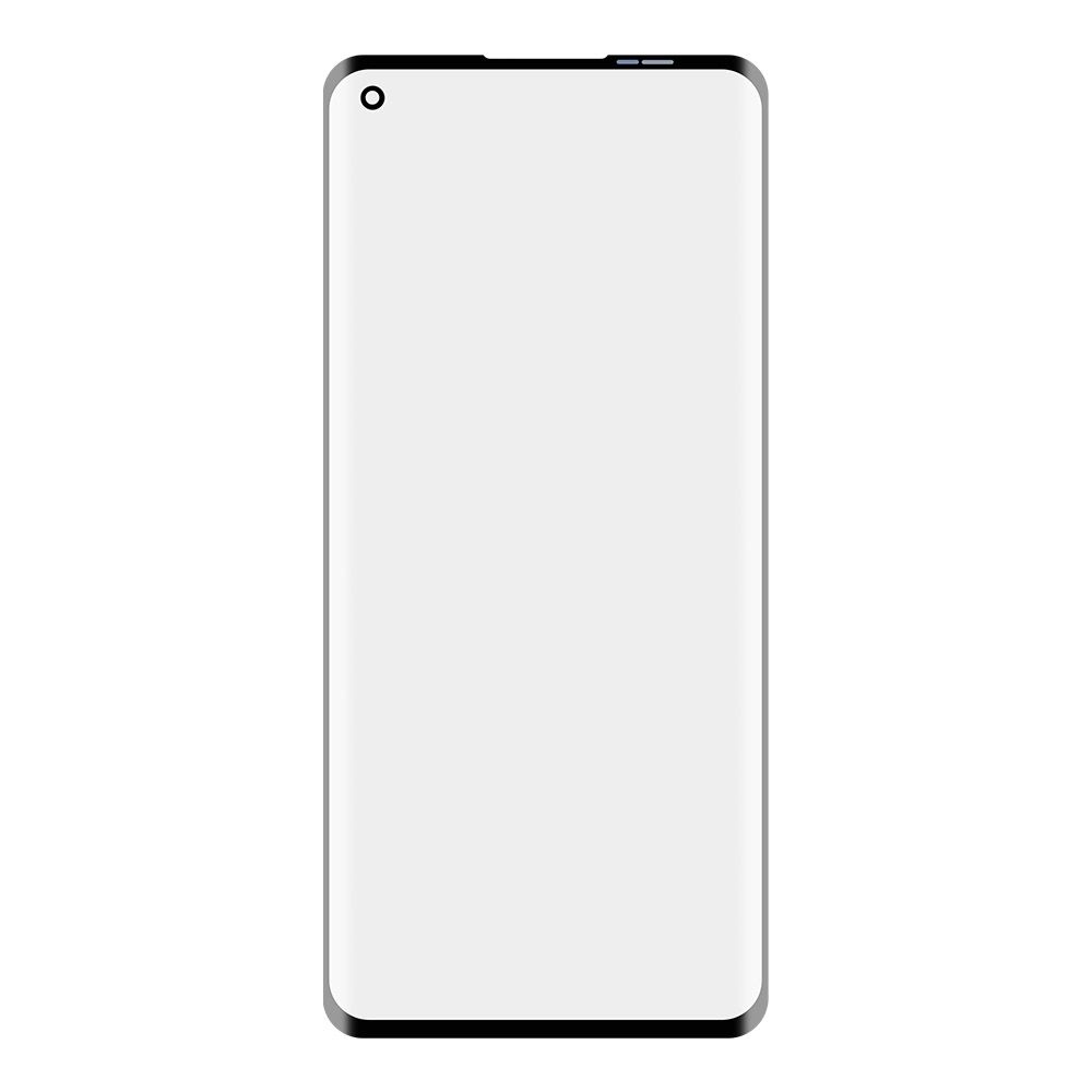 Стекло + OCA плёнка для переклейки Oppo Reno 3 Pro (черный)