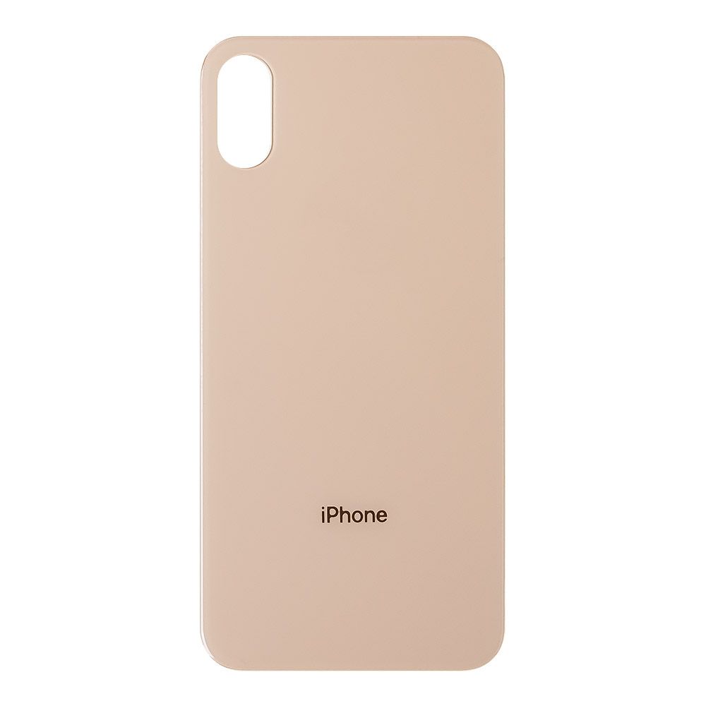 Задняя крышка для iPhone XS (золотой)