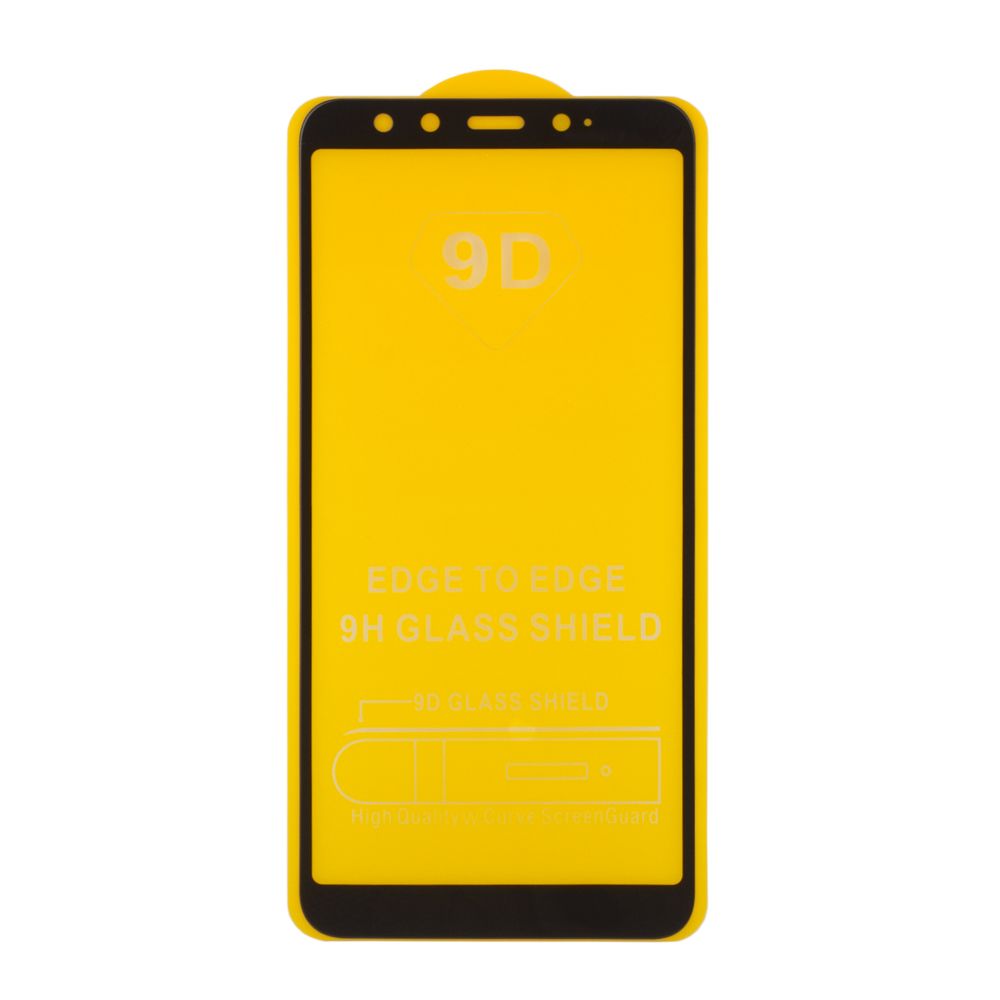 Защитное стекло Tempered Glass для Xiaomi Mi 6x (A2) черная рамка