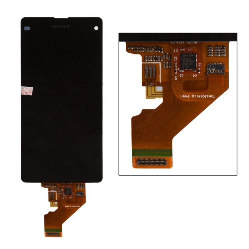 LCD дисплей для Sony Xperia Z1 Compact D5503 в сборе с тачскрином (черный)