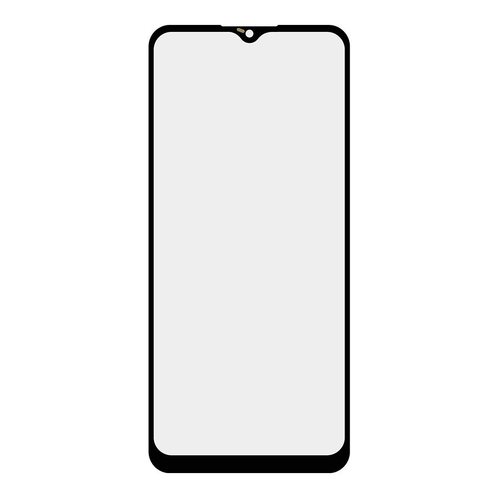 Стекло для переклейки Samsung SM-A025G Galaxy A02S (черный)