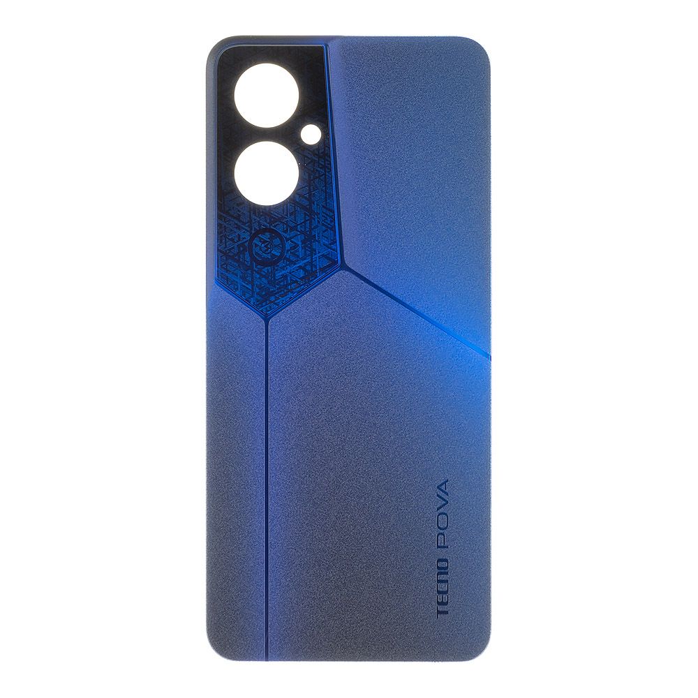 Задняя крышка для Tecno Pova 4 Pro (LG8n) (синий)