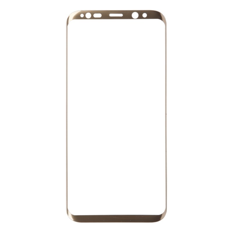Защитное стекло Tempered Glass 3D для Samsung Galaxy S8 Plus 0,33 мм (золотое)