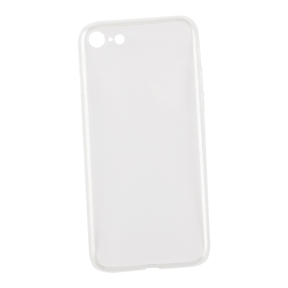 Силиконовый чехол "LP" для iPhone SE 2/8/7 TPU (прозрачный) коробка