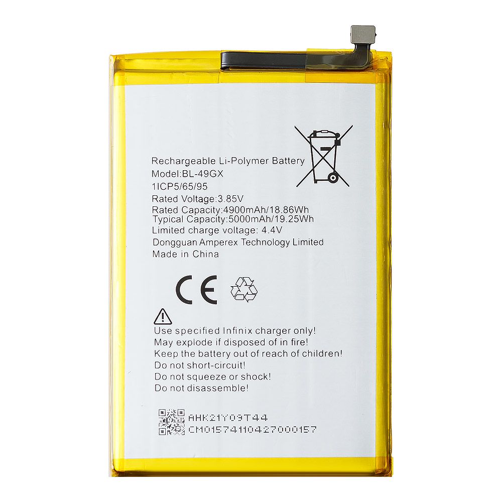 Аккумулятор (АКБ) для Infinix Hot 11S (BL-49GX) EURO OEM