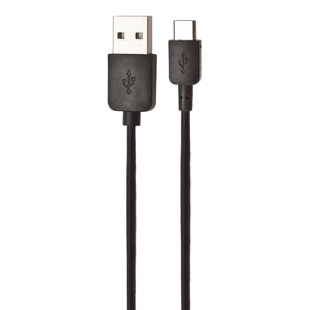 USB кабель "LP" USB Type-C 1м. (черный/коробка)