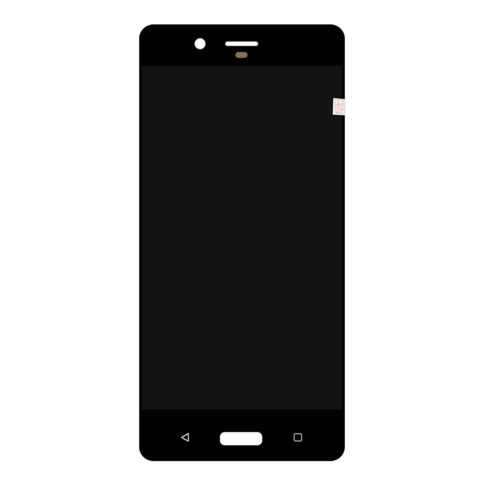 LCD дисплей для Nokia 8 (TA-1004) в сборе с тачскрином (черный)
