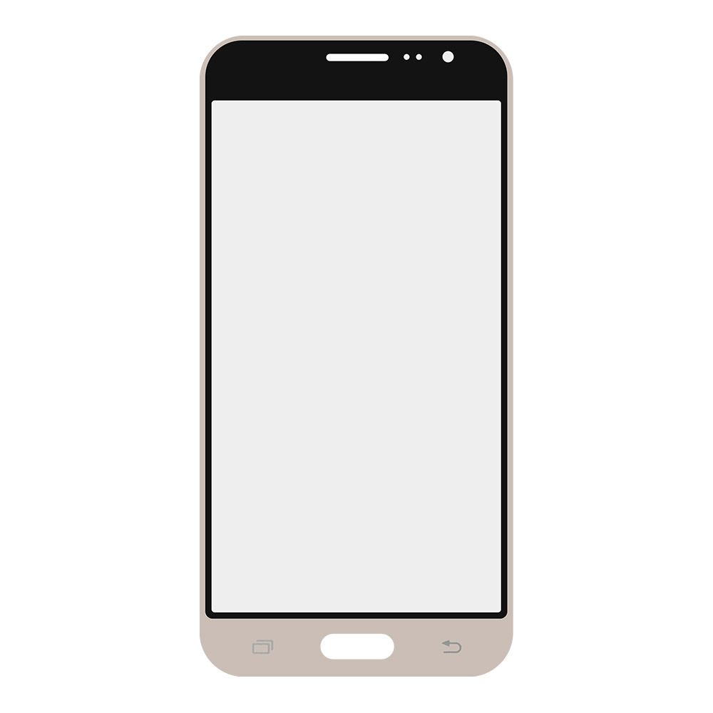 Стекло для переклейки Samsung Galaxy J3 2016 (J320) (золото)