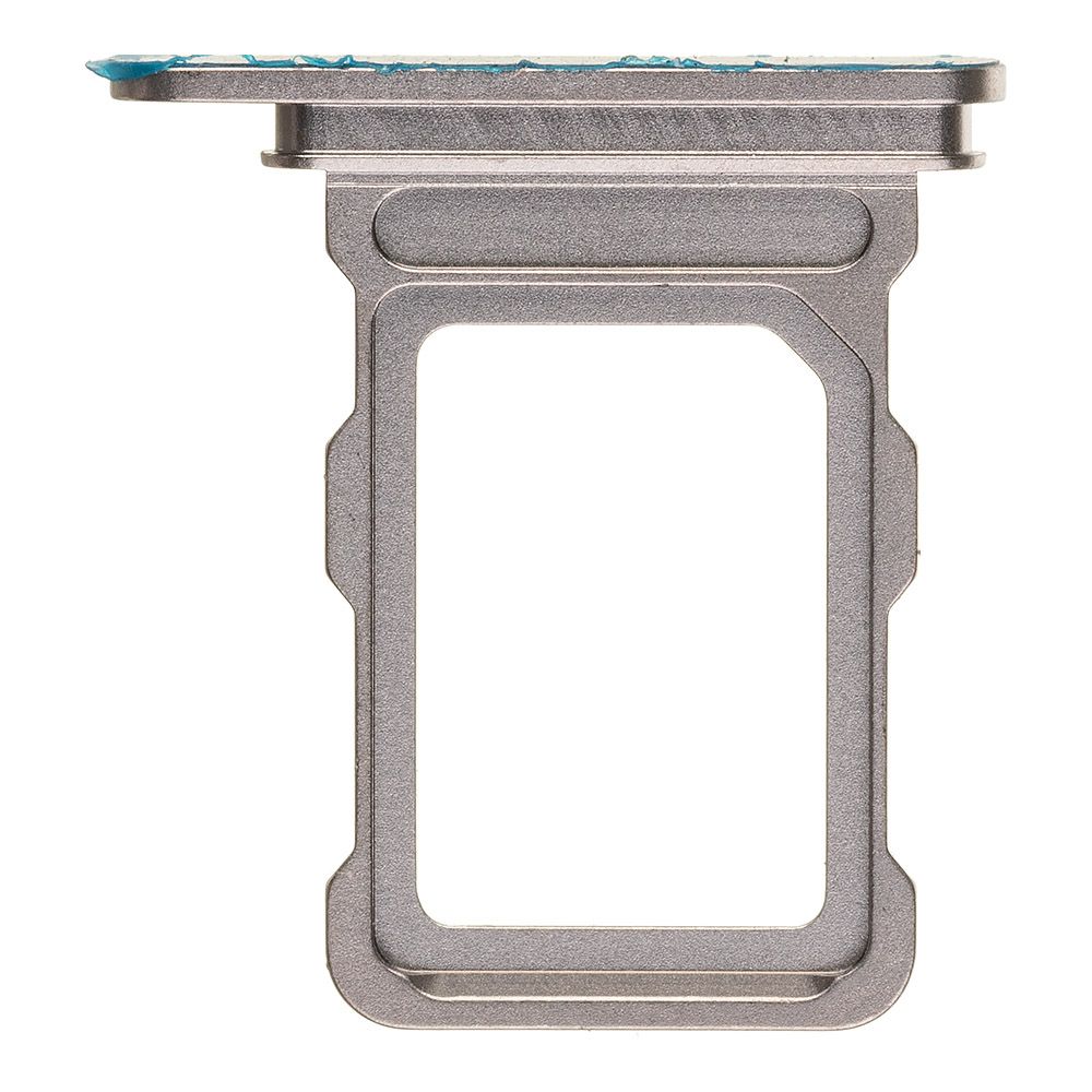 Держатель SIM-карты (сим лоток) iPhone 16 Pro/16 Pro MAX (серебро)